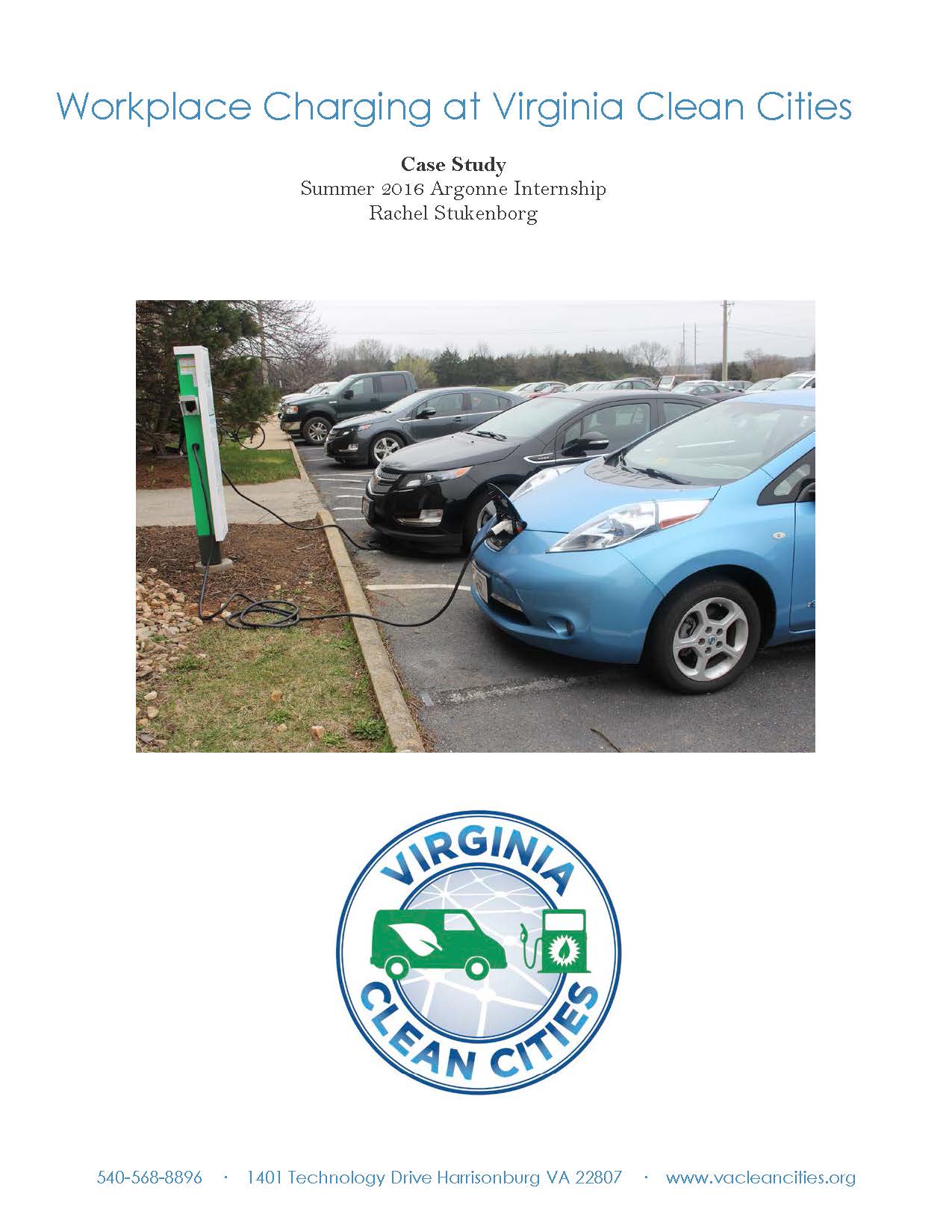 Workplace Charging Report coverpage
