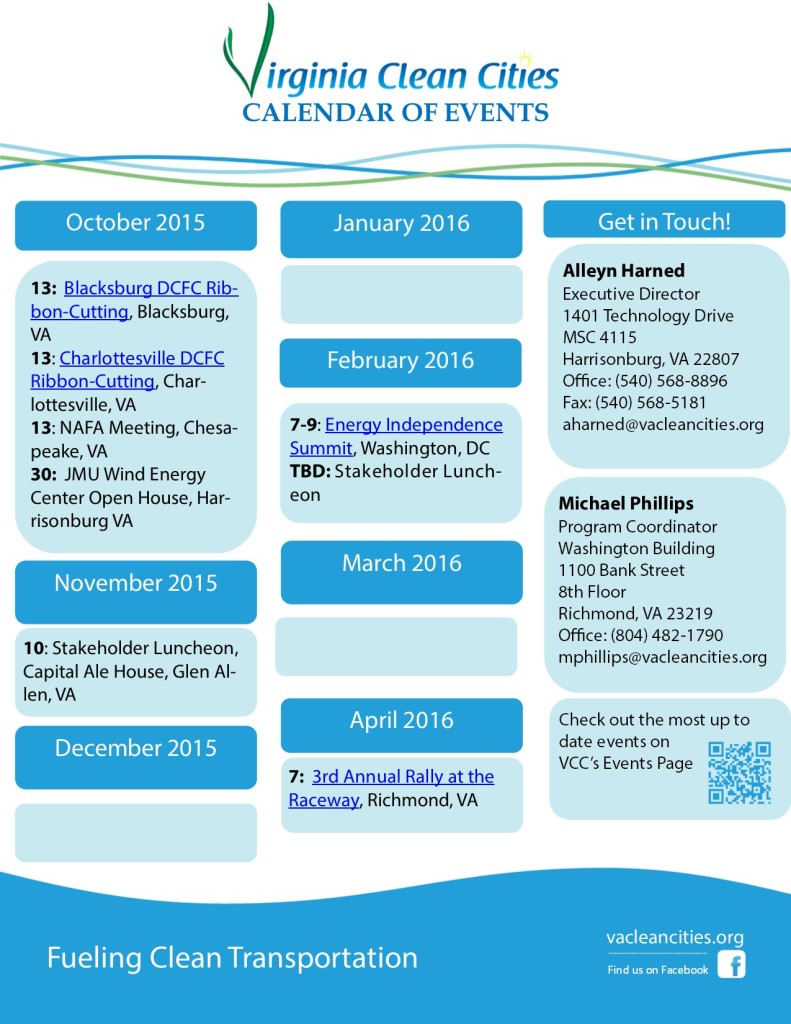 VCC_Calendar of Events_2015-2016